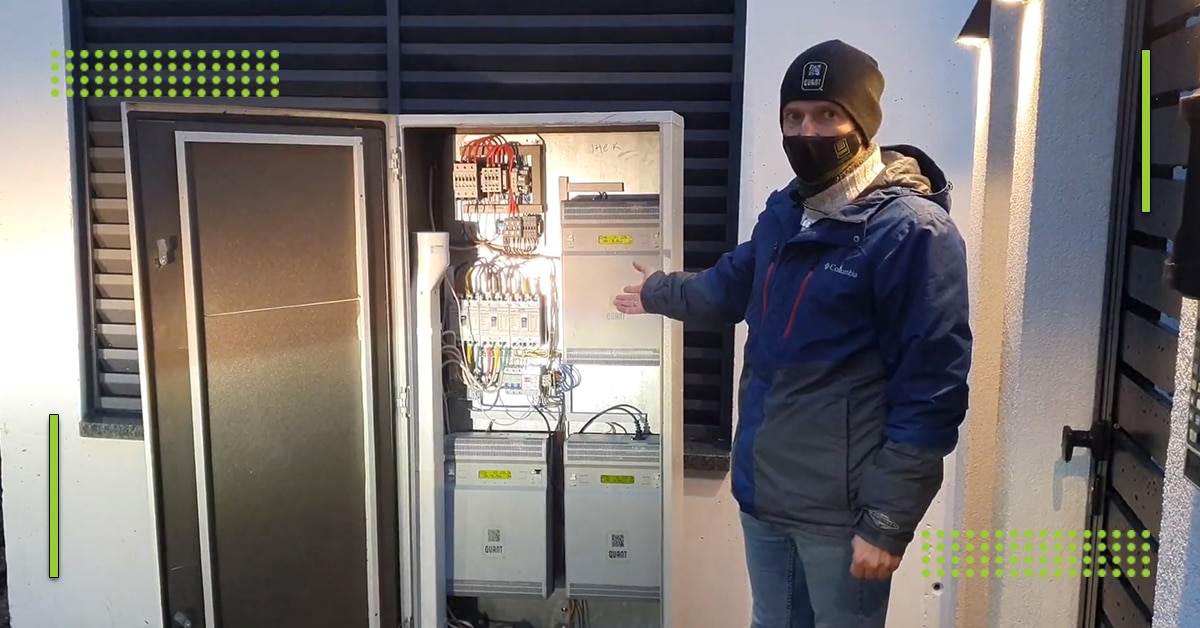 Кліматична шафа з інверторними стабілізаторами напруги Quant